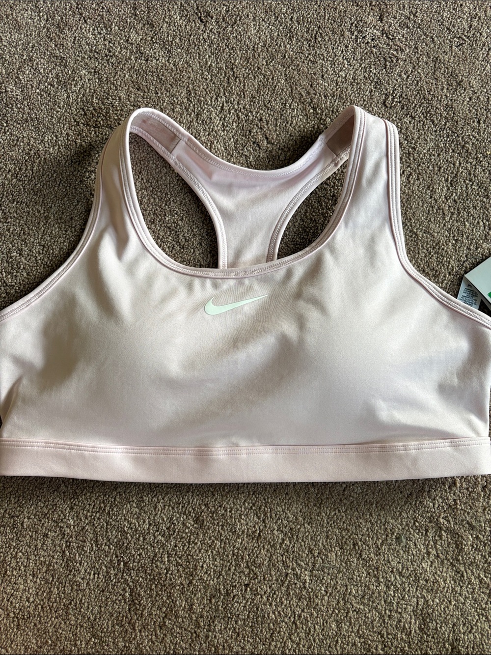 Nike Women’s Racerback padded sports bra size XL NWT